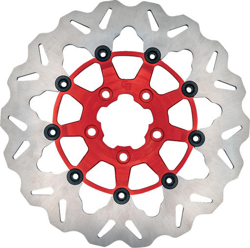 GBRAKES Brake Rotor - Front - Red DF835CW-R