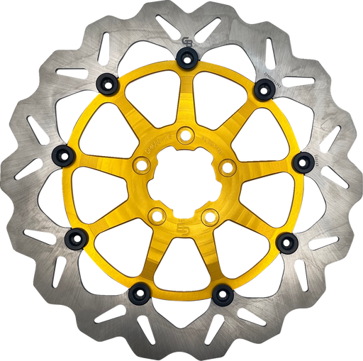GBRAKES Brake Rotor - Front - Gold DF680CWSS-G