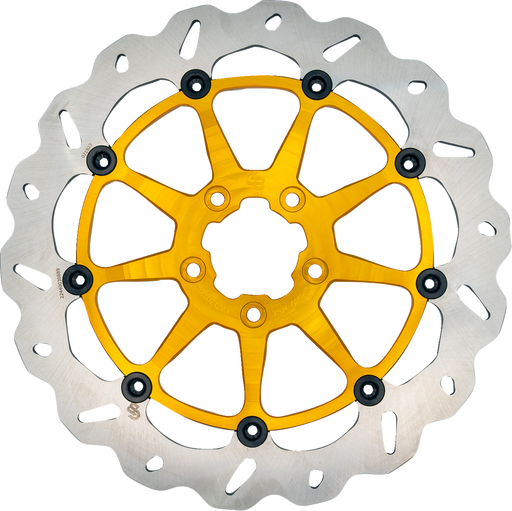 GBRAKES Brake Rotor - Front - Gold DF680CWSX-G