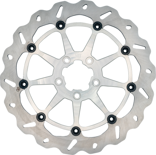 GBRAKES Brake Rotor - Front - Silver DF680CWSX-C
