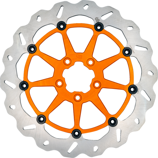 GBRAKES Brake Rotor - Front - Orange DF680CWSX-O