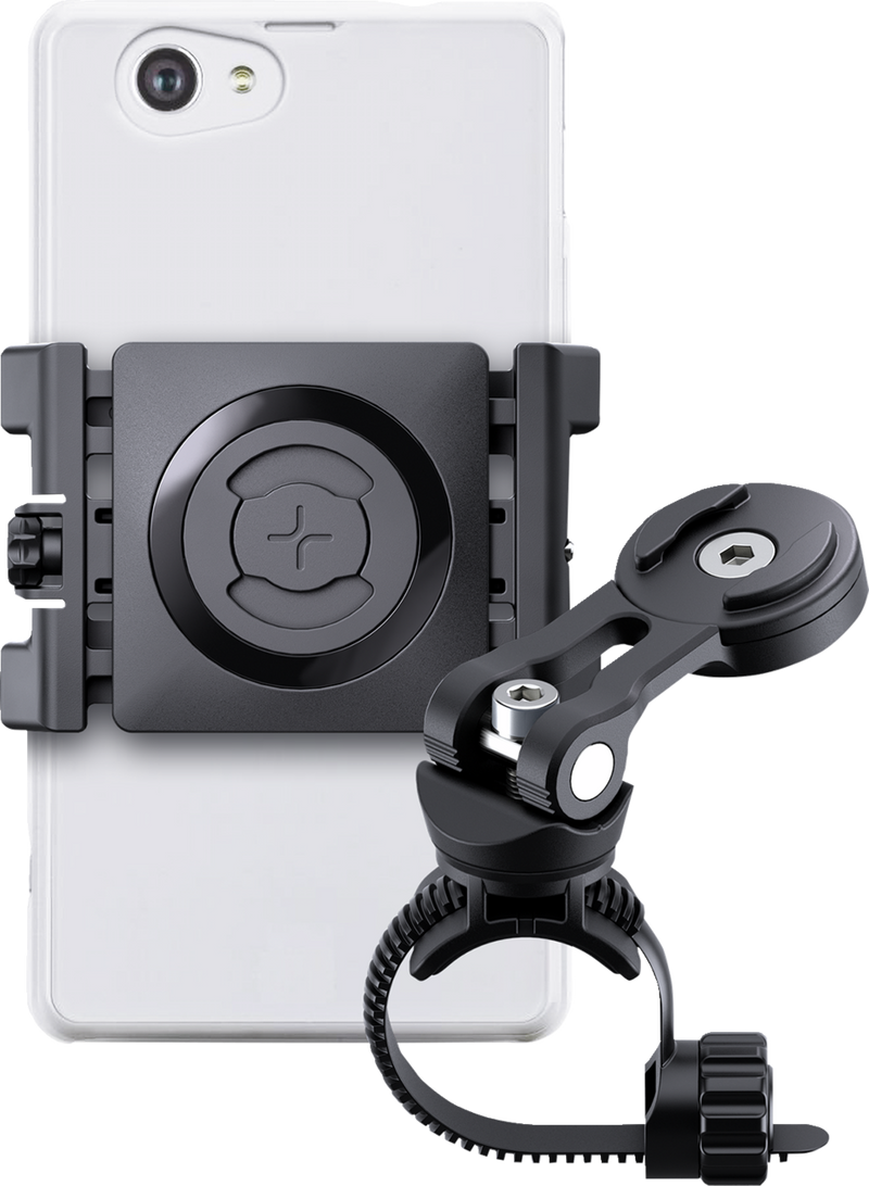 SP CONNECT Universal Holder Kit - SPC/SPC+ Bike Mount - SPC+ Phone Clamp - Black 52300