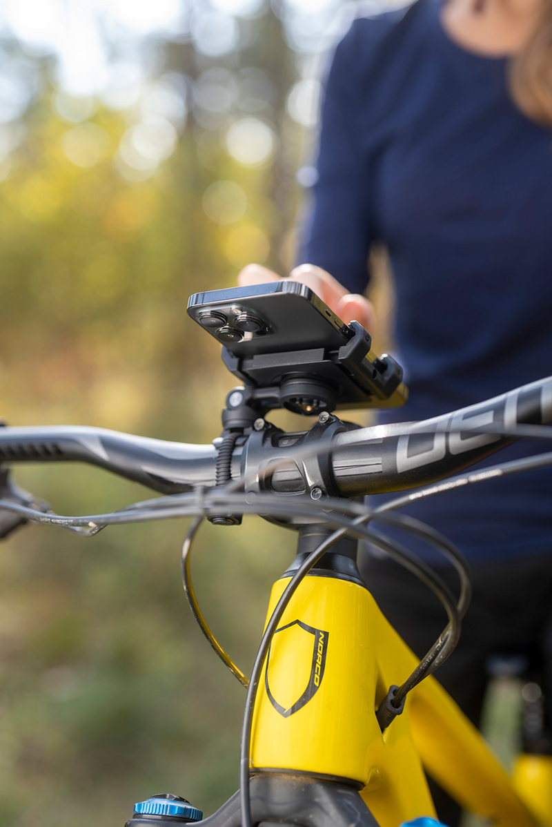 SP CONNECT Universal Holder Kit - SPC/SPC+ Bike Mount - SPC+ Phone Clamp - Black 52300