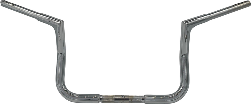 FAT BAGGERS INC. 1-1/4" EZ Install Flat Top Handlebar - 10" - Chrome 745010