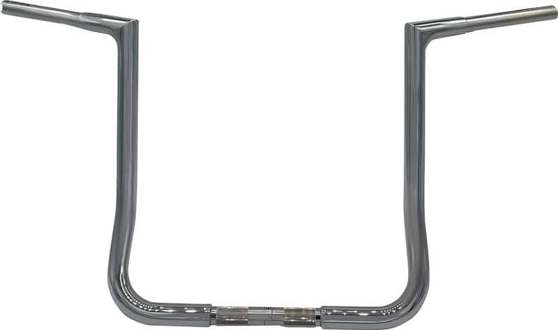 FAT BAGGERS INC. 1-1/4" EZ Install Flat Top Handlebar - 16" - Chrome 745016