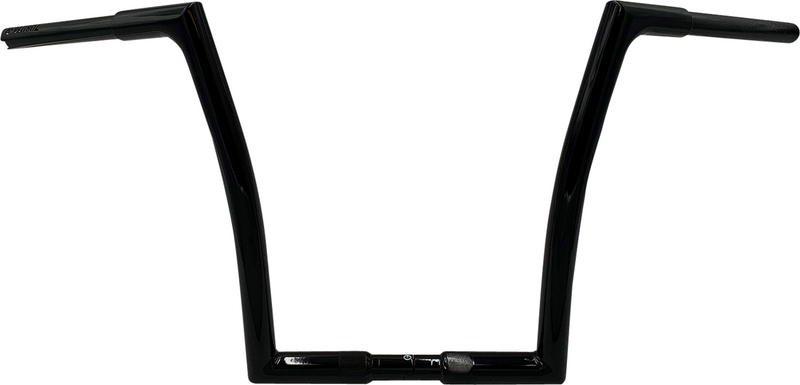 FAT BAGGERS INC. 1-1/4" EZ Install Flat Top Handlebar - 14" - Black 748014-B