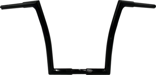 FAT BAGGERS INC. 1-1/4" EZ Install Flat Top Handlebar - 14" - Black 748014-B