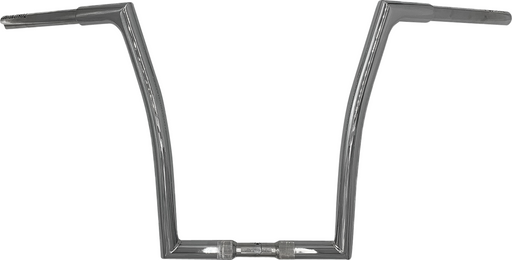 FAT BAGGERS INC. 1-1/4" EZ Install Flat Top Handlebar - 16" - Chrome 748016