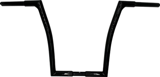 FAT BAGGERS INC. 1-1/4" EZ Install Flat Top Handlebar - 16" - Black 748016-B