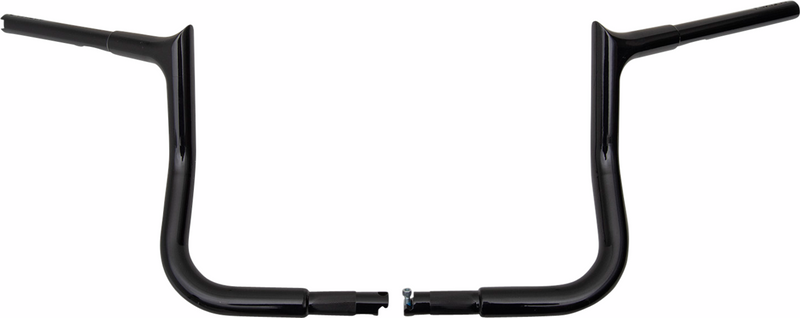 FAT BAGGERS INC. 1-1/4" EZ Install Pointed Top Handlebar - 10" - Black 945010-B