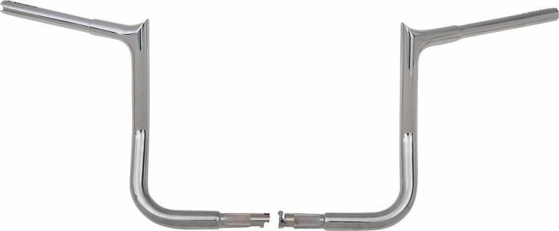 FAT BAGGERS INC. 1-1/4" EZ Install Pointed Top Handlebar - 12" - Chrome 945012