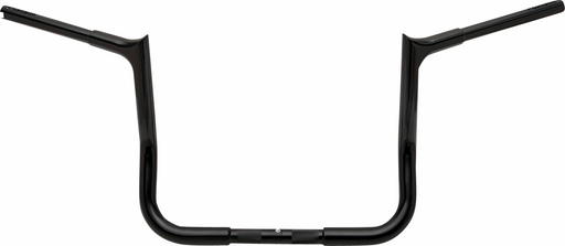 FAT BAGGERS INC. 1-1/4" EZ Install Pointed Top Handlebar - 12" - Black 945012-B