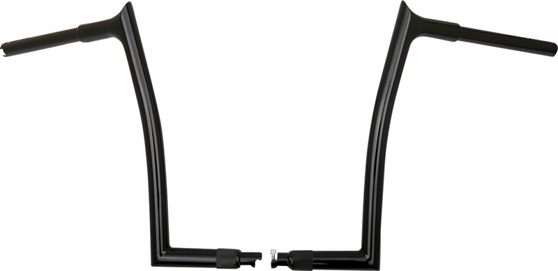 FAT BAGGERS INC. 1-1/4" EZ Install Pointed Top Handlebar - 14" - Black 948014-B