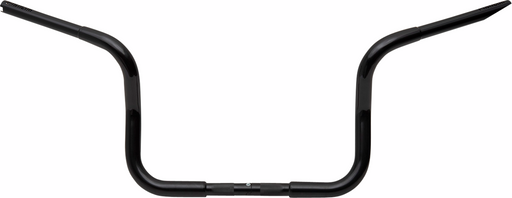 FAT BAGGERS INC. 1-1/4" EZ Install Round Top Handlebar - 10" - Black 943010-B