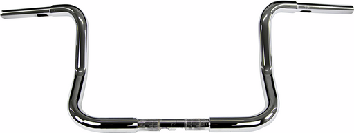 FAT BAGGERS INC. 1-1/4" EZ Install Round Top Handlebar - 12" - Chrome 943012