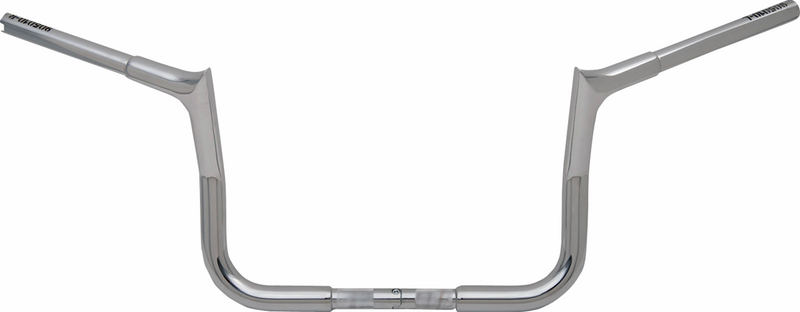 FAT BAGGERS INC. 1-1/4" EZ Install Pointed Top Handlebar - 10" - Chrome 945010