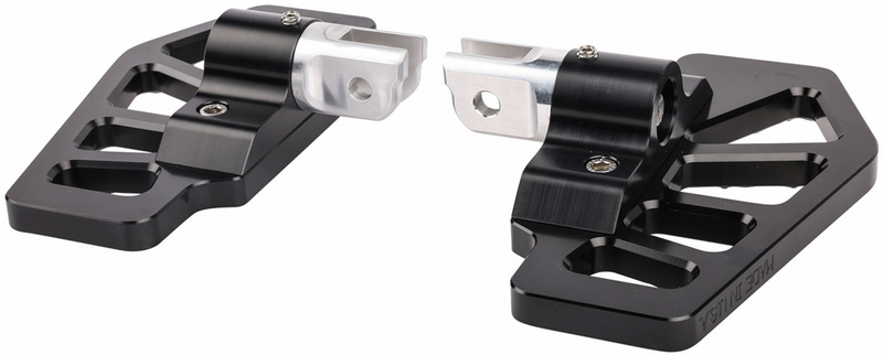 THRASHIN SUPPLY CO. Apex Mini Floorboards - Front - Black - 2018-2023 SOFTAIL MODELS