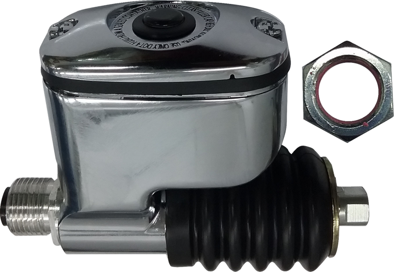 DRAG SPECIALTIES Replacement Rear Brake Master Cylinder - Chrome