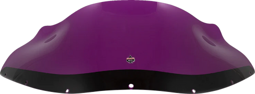 KLOCK WERKS Kolor Flare® Windshield - 9" - Purple - FXRP KWW-02-0617