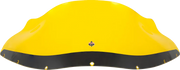 KLOCK WERKS Kolor Flare® Windshield - 9" - Yellow - FXRP KWW-02-0616