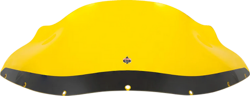 KLOCK WERKS Kolor Flare® Windshield - 9" - Yellow - FXRP KWW-02-0616