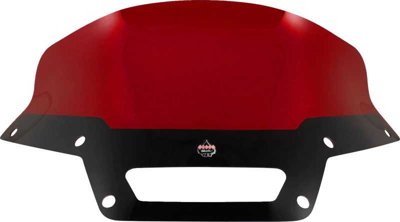 KLOCK WERKS Kolor Flare® Windshield - 6" - Red - '22-'25 FXLRST KWW-02-0622