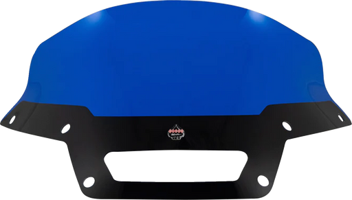 KLOCK WERKS Kolor Flare® Windshield - 6" - Blue - '22-'25 FXLRST KWW-02-0626