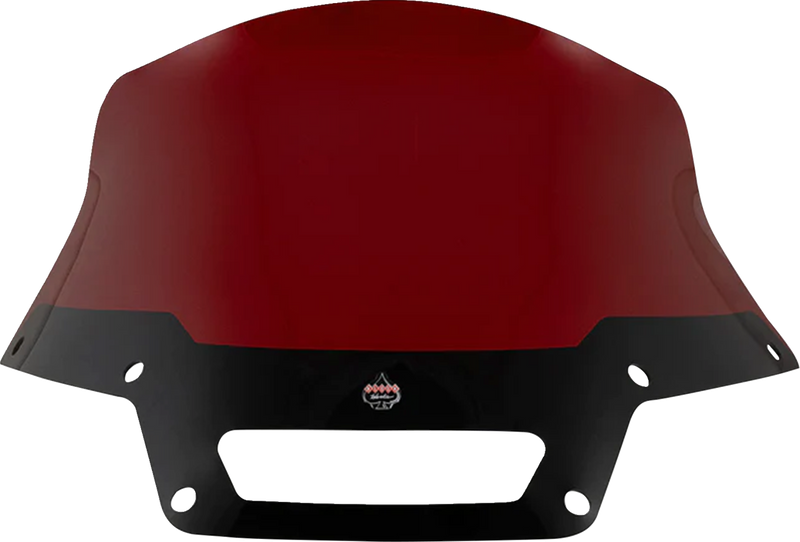 KLOCK WERKS Kolor Flare* Sport Windshield - 8" - Red - FXLRST