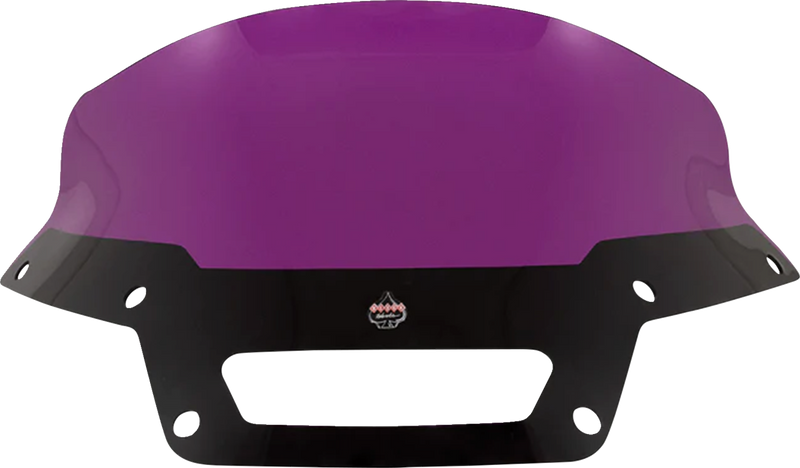 KLOCK WERKS Kolor Flare™ Sport Windshield - 6" - Purple - '22-'25 FXLRST KWW-02-0627