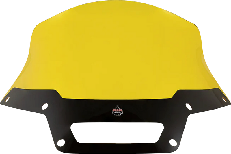KLOCK WERKS Kolor Flare® Windshield - 8" - Yellow - '22-'25 FXLRST KWW-02-0631