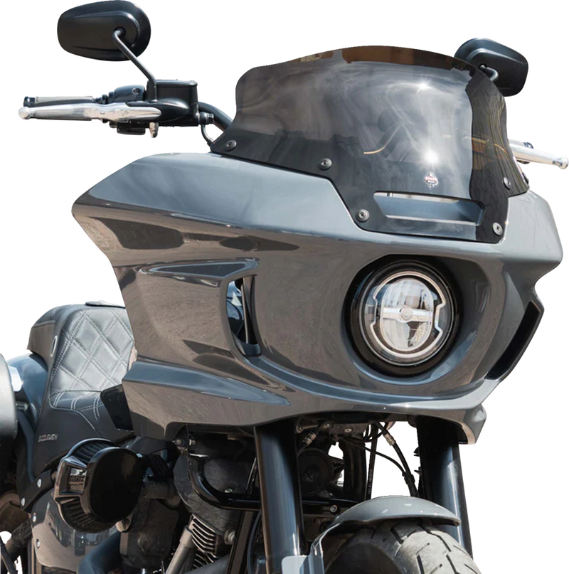 KLOCK WERKS Kolor Flare® Windshield - 6" - Bronze - '22-'25 FXLRST KWW-02-0628