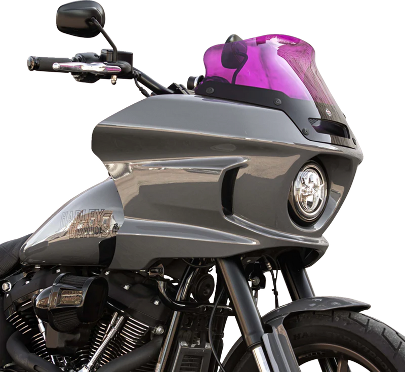 KLOCK WERKS Kolor Flare™ Sport Windshield - 6" - Purple - '22-'25 FXLRST KWW-02-0627