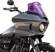 KLOCK WERKS Kolor Flare® Windshield - 8" - Purple - '22-'25 FXLRST KWW-02-0634