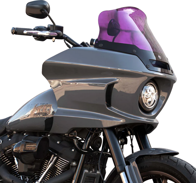 KLOCK WERKS Kolor Flare® Windshield - 8" - Purple - '22-'25 FXLRST KWW-02-0634