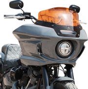 KLOCK WERKS Kolor Flare® Windshield - 6" - Orange - '22-'25 FXLRST KWW-02-0623