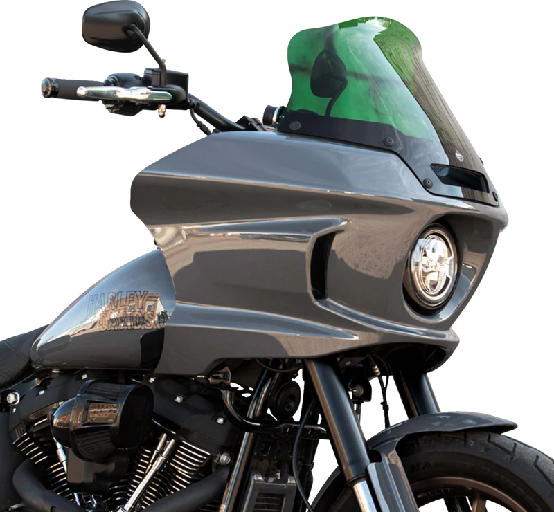 KLOCK WERKS Kolor Flare® Windshield - 8" - Green - '22-'25 FXLRST KWW-02-0632