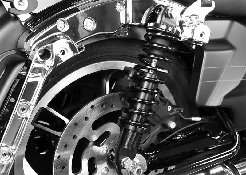 LEGEND SUSPENSION Revo Coil Suspension - Black - Heavy-Duty - 12" - '99-'24 TOURING