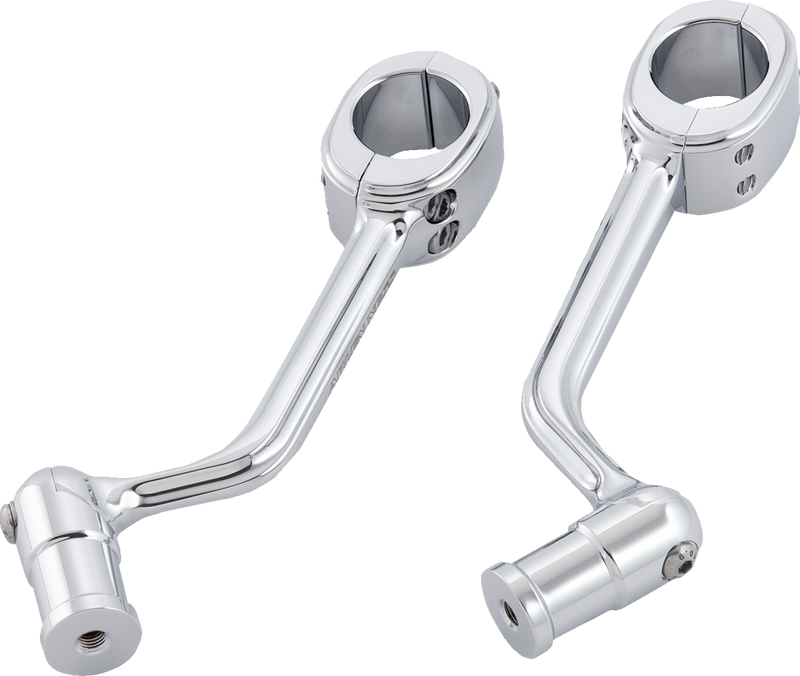 ARLEN NESS Forged Highway Peg Mounts - Chrome