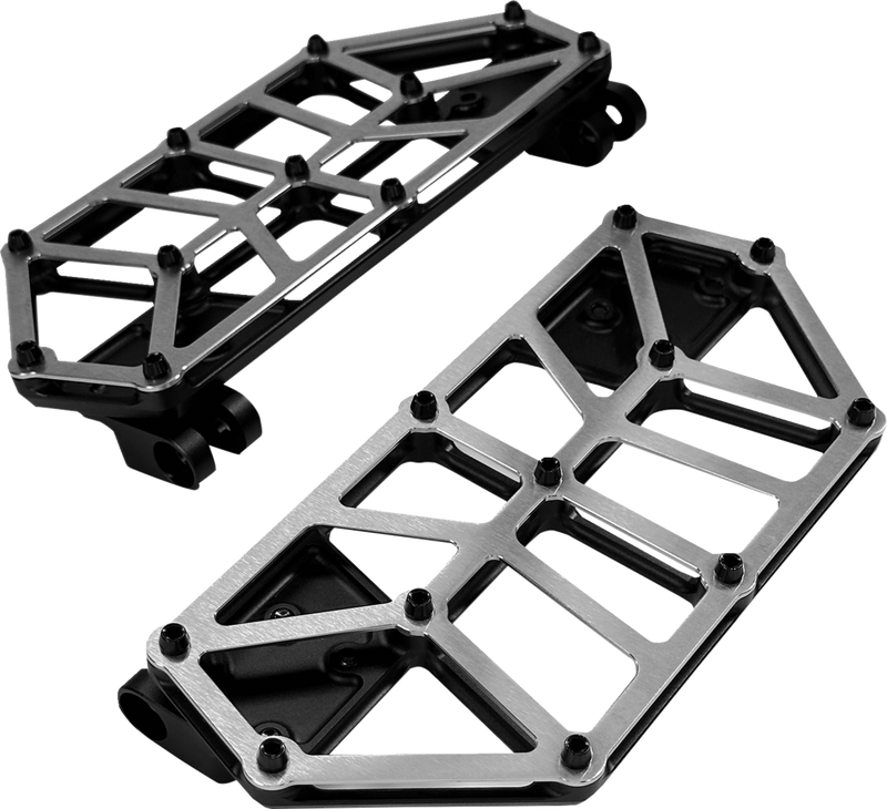 KODLIN USA NXL FLOORBOARDS - BLACK w/ STAINLESS STEEL COVER