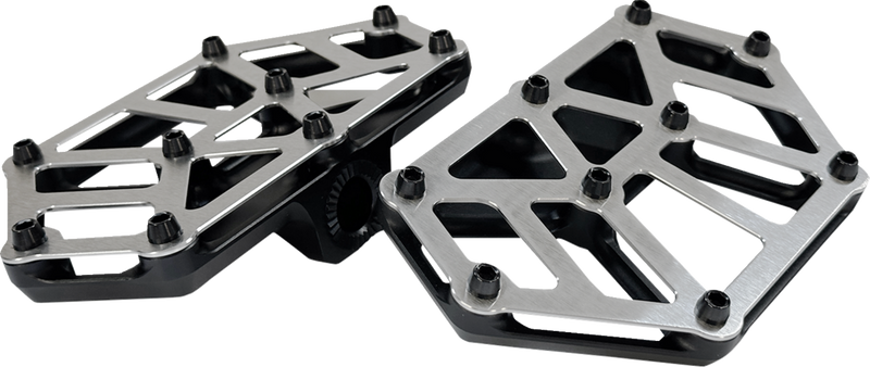 KODLIN USA NXL MINI FLOORBOARDS - BLACK w/ STAINLESS STEEL COVER