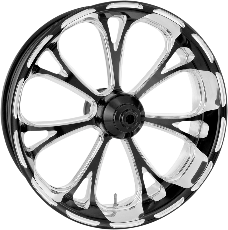 PERFORMANCE MACHINE (PM) Wheel - Virtue - Rear - Single Disc/with ABS - Platinum Cut* - 18x 5.5 - '09-'19 TOURING
