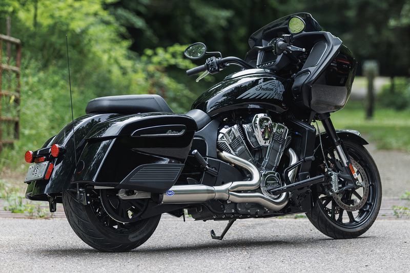 S&S CYCLE 2-into-1 Qualifier Exhaust System - 50-State - Brushed - Stainless Steel