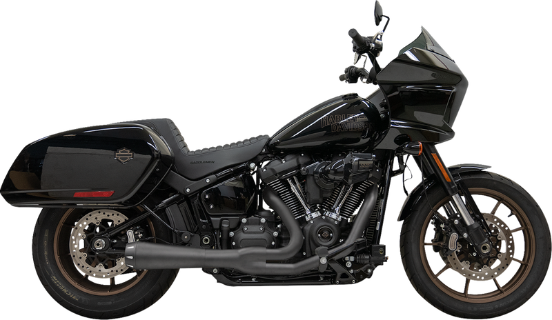 BASSANI XHAUST 2-into-1 Road Rage III Exhaust System - 49-State - Black