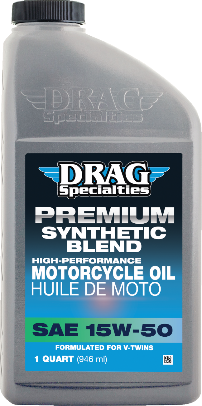 DRAG SPECIALTIES Synthetic Motorcycle Oil - 15W-50  - 1 Quart