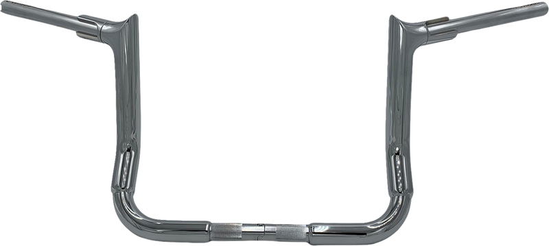 FAT BAGGERS INC. 1-1/2" EZ Install Pointed Top Handlebar - 12" - Chrome 845012
