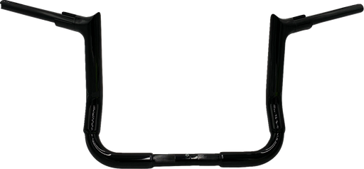 FAT BAGGERS INC. 1-1/2" EZ Install Pointed Top Handlebar - 12" - Black 845012-B