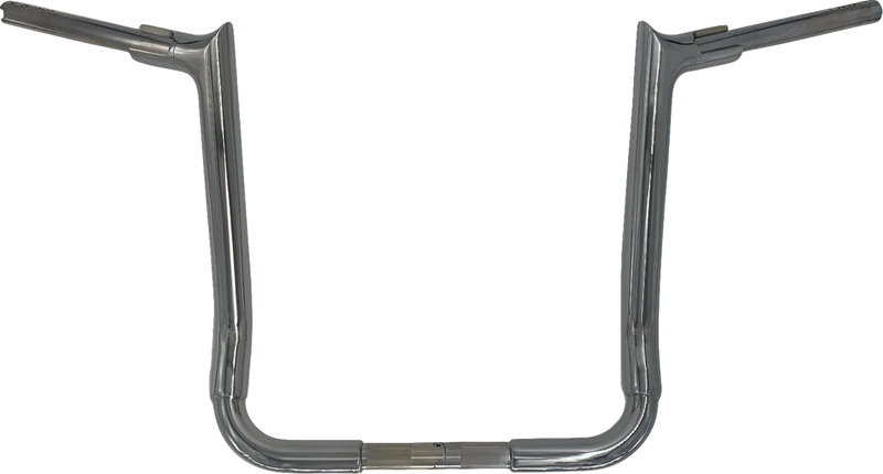 FAT BAGGERS INC. 1-1/2" EZ Install Pointed Top Handlebar - 16" - Chrome 845016