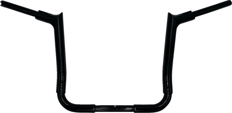 FAT BAGGERS INC. 1-1/2" EZ Install Pointed Top Handlebar - 14" - Black 845014-B