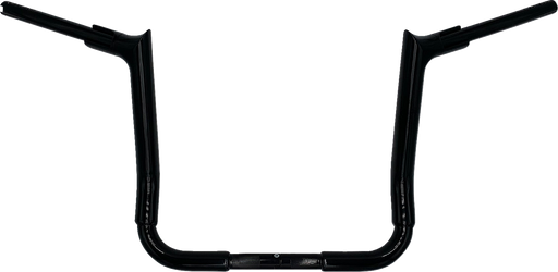 FAT BAGGERS INC. 1-1/2" EZ Install Pointed Top Handlebar - 14" - Black 845014-B