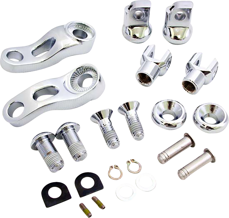 DRAG SPECIALTIES Adjustable Passenger Peg Mount - Chrome